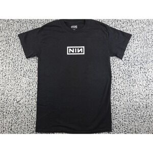 Nine Inch Nails T-Shirt Mens Small‎ Black Head Like A Hole Graphic Tee NIN
